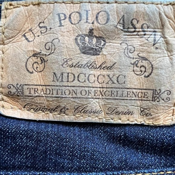 Polo Women's Jeans Size 10 Boot Cut Dark Wash U.S. Polo Assn. - Picture 5 of 11